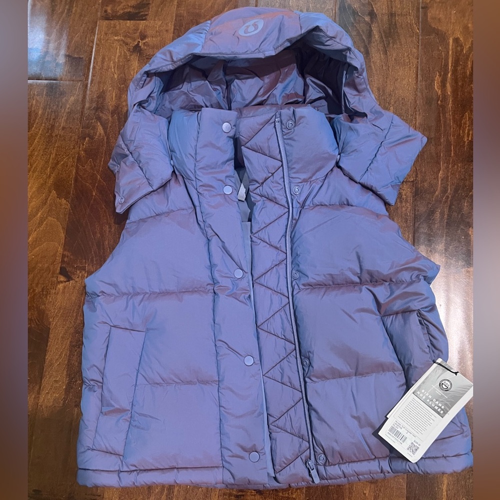 Lululemon Wunder puff cropped vest